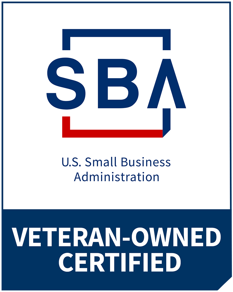 Certified by the Veteran Small Business Certification Program (VetCert)